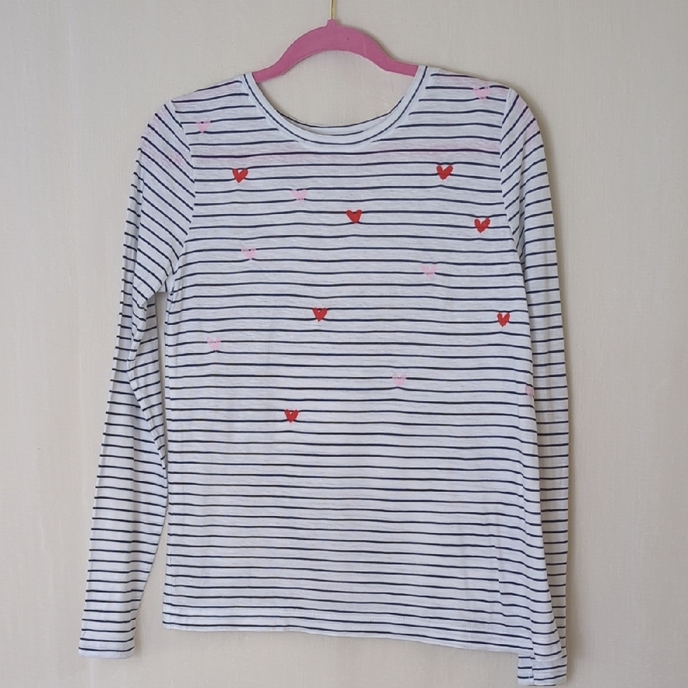 Loft Cotton Top Small Black And White